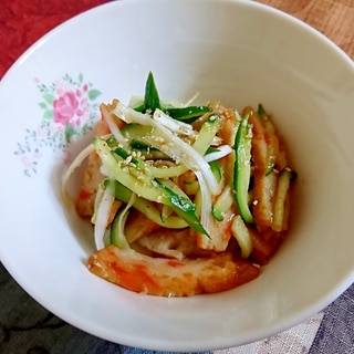 焼き肉のたれで野菜天サラダ